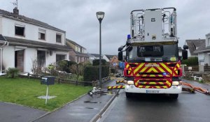Bourbourg : une maison dévastée par une explosion et un incendie
