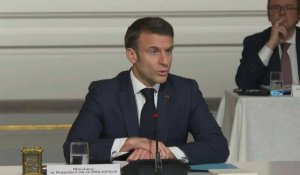 Macron affirme qu'un "sursaut" des alliés de l'Ukraine est "nécessaire"