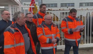 Les salariés de Prysmian-Draka à Calais bloquent l'usine