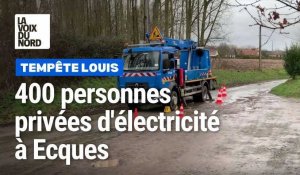 400 personnes privées d'électricité à Ecques après le passage de la tempête Louis