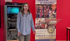 Aire-sur-la-Lys : des lycéennes de Vauban au concours d'expression orale du Rotary Club