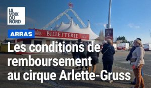 Arras : les conditions de remboursement au cirque Arlette-Gruss après l'accident du chef d'orchestre