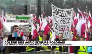 Colère des agriculteurs polonais : manifestation dans les rues de Varsovie
