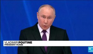 Menace nucléaire, mesures sociales... ce qu'il faut retenir du discours de Vladimir Poutine