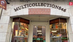 Jean-Marc Sarrazy collectionne les vieux objets dans sa boutique Multicollection46