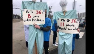 VIDÉO. Des conditions d'accueil « indignes » : grève historique aux urgences de l'hôpital du Mans