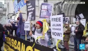 "Libérez Julian Assange" : des partisans du fondateur de Wikileaks réclament sa libération devant la Haute Cour de Londres