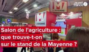 VIDÉO. Salon de l'agriculture : que trouve-t-on sur le stand de la Mayenne ?
