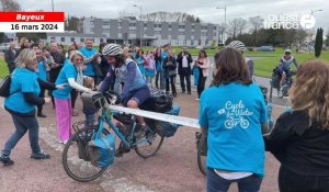 VIDÉO. CycleForWater : les quatre Normands de retour à Bayeux après un périple de 12 000 km à vélo