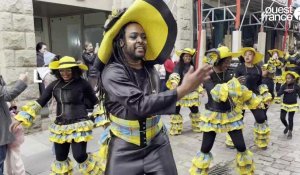 VIDÉO. Ambiance festive dans les rues de Rennes pour le carnaval