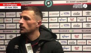 EA Guingamp. Pierre Lemonnier, buteur et satisfait après la victoire face à Valenciennes (3-0)