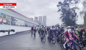 VIDÉO. Top départ pour le grand parcours de la cyclosportive Babybel à Évron