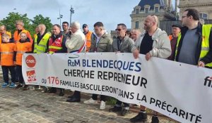 1er Mai : le député Bertrand Petit au soutien des salariés de RDM a la manifestation à Saint-Omer