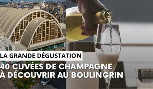 La grande dégustation : 40 cuvées de champagne à découvrir au Boulingrin de Reims