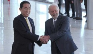Le président du Brésil accueille le Premier ministre japonais à Brasilia