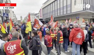 VIDÉO. 1er-Mai à Caen : la manifestation va s’élancer de la place Saint-Pierre