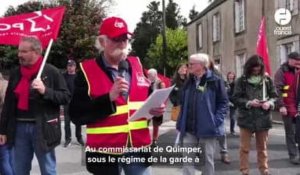 VIDÉO. Manifestation du 1er-Mai à Carhaix : la CGT dénonce « une répression syndicale » 