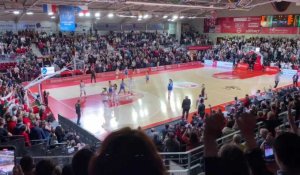 Basket : l’esbva, fêtée par ses supporters, valide sa première place en championnat
