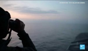 Attaques des Houthis en mer Rouge : à bord d'un navire de guerre français