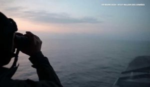 Mer Rouge : à bord d'une frégate française protégeant les navires des attaques des Houthis