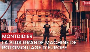 La plus grande machine de rotomoulage d'Europe se trouve à Montdidier