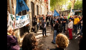 Rassemblement contre le projet de golf de La Raho