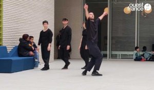 VIDEO. À La Roche-sur-Yon, un spectacle de danse hors de la scène