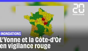 Inondations : Deux départements de Bourgogne en vigilance rouge aux crues