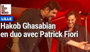 Hakob Ghasabian chante Corsica en duo avec Patrick Fiori au Zénith de Lille