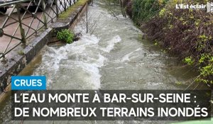 L’eau monte à Bar-sur-Seine : plusieurs rues inondées dans la matinée de ce jeudi 04 avril