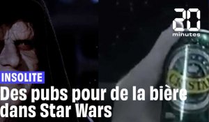 Une pub pour de la bière dans Star Wars