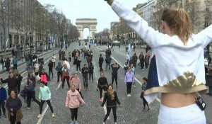 8-mars: des animations sur les Champs-Elysées pour inciter à la pratique sportive