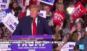 "Super Tuesday" : Donald Trump espère rafler la mise