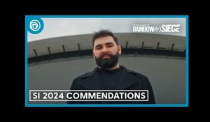 Rainbow Six Siege: SI 2024 Community Commendations