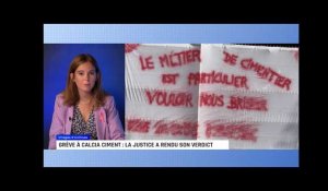 Grève à Calcia Ciment : La justice a rendu son verdict