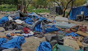 Mexique : un camp de migrants démantelé lors des visites de Biden et Trump à la frontière