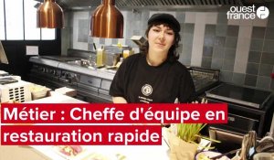 VIDÉO. À 27 ans, Charlotte Viard est cheffe d’équipe en restauration rapide