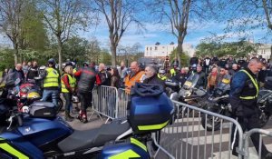 Un run solidaire aux puces motos de Val-de-Reuil