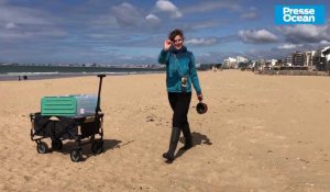 VIDEO. Marion sillonne le littoral Atlantique pour ramasser des « larmes de sirène »