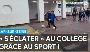 « S’éclater » au collège  grâce au sport à Bar-sur-Seine