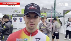 VIDÉO. Tour de Bretagne 2024 : « pas facile de prendre les échappées » reconnaît Florian Rapiteau