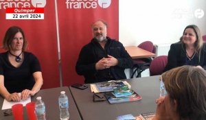 VIDÉO. Des lectrices de Jean-Luc Bannalec rencontrent l’auteur à Ouest-France 