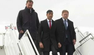 Le Premier ministre britannique Sunak arrive à Varsovie pour annoncer une aide à l'Ukraine