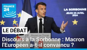 Discours à la Sorbonne : Macron l'Européen a-t-il convaincu ?