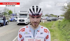 VIDÉO. Tour de Bretagne 2024 : « Aujourd’hui je n’aurais pas de bon de sortie » raconte Robin Lesné