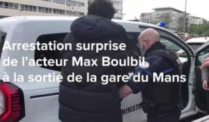 VIDÉO. Arrestation surprise de l’acteur Max Boublil, à la sortie de la gare du Mans