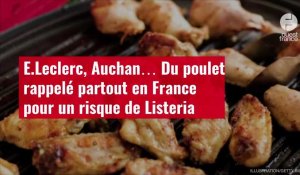 VIDÉO. E.Leclerc, Auchan… Du poulet rappelé partout en France pour un risque de Listeria