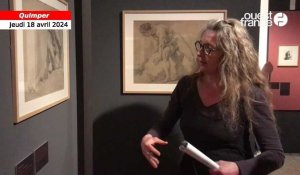 VIDEO. Des dessins de nus exposés au musée à Quimper