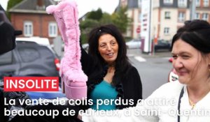 La vente de colis perdus a attiré beaucoup de curieux, mais pas que des heureux à Saint-Quentin