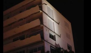 Sept balcons s'effondrent d'un immeuble à Antibes